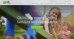 Desktop Screenshot of laserchildcare.org