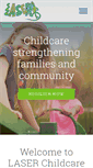 Mobile Screenshot of laserchildcare.org